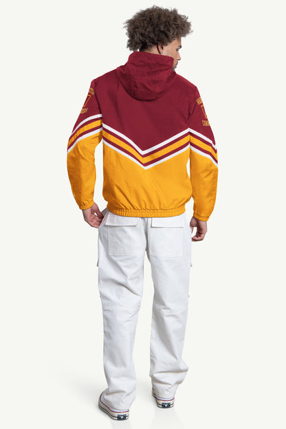 Starter Recommended | MENS WASHINGTON COMMANDERS  FAIR PLAY HALF ZIP HOODED PULLOVER