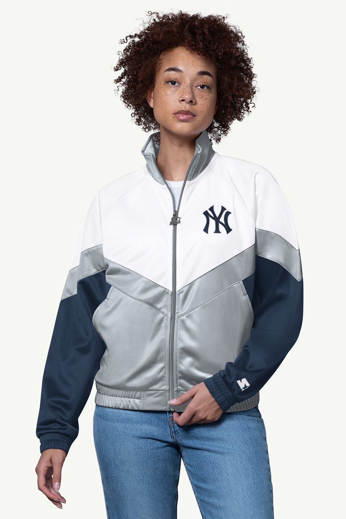 Starter Signature | WOMENS NEW YORK YANKEES TEAMWORK TRACK JACKET