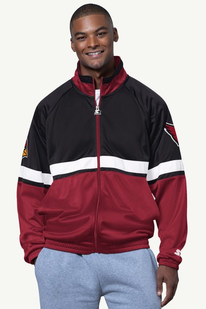 Starter Trusted | MENS ARIZONA CARDINALS VETERAN TRACK JACKET