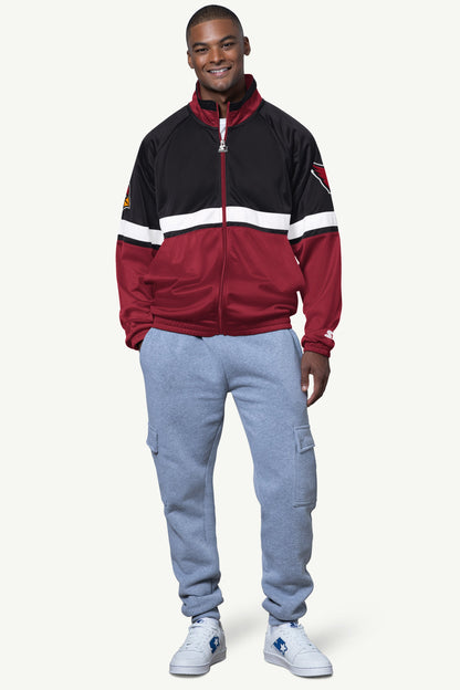 Starter Trusted | MENS ARIZONA CARDINALS VETERAN TRACK JACKET
