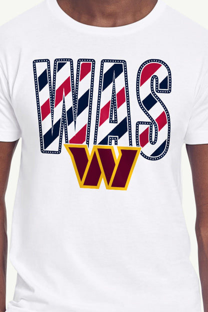 Starter Deals | MENS WASHINGTON COMMANDERS STARS AND STRIPES T SHIRT