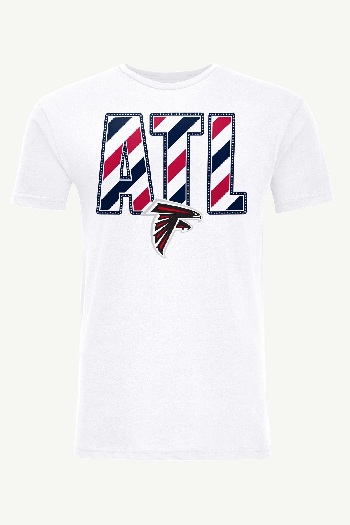 Starter Hot Sale | MENS ATLANTA FALCONS STARS AND STRIPES T SHIRT