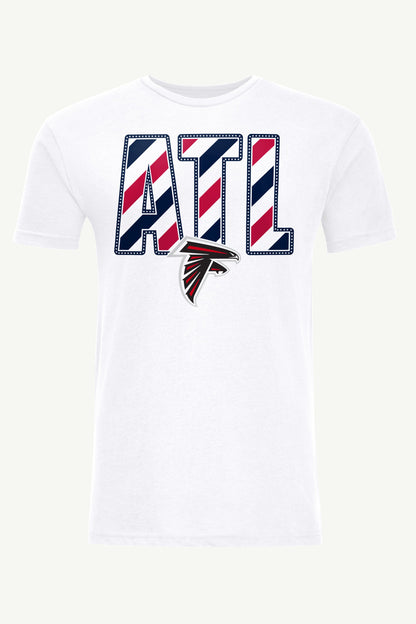 Starter Hot Sale | MENS ATLANTA FALCONS STARS AND STRIPES T SHIRT