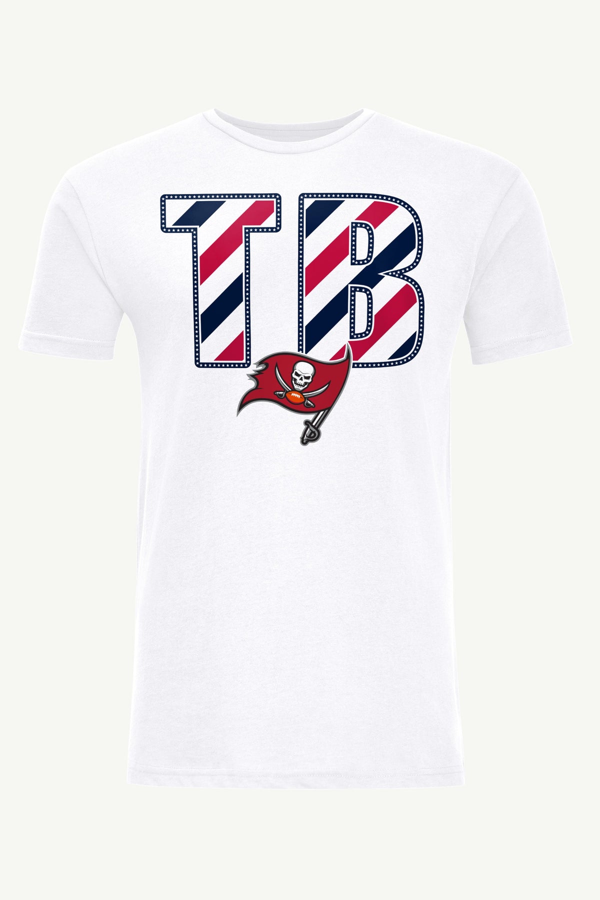 Starter Everyday | MENS TAMPA BAY BUCCANEERS STARS AND STRIPES T SHIRT