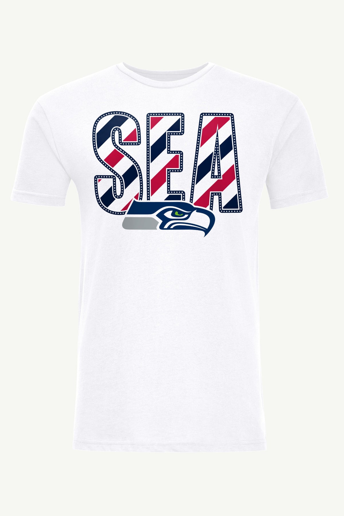 Starter Hot Sale | MENS SEATTLE SEAHAWKS STARS AND STRIPES T SHIRT