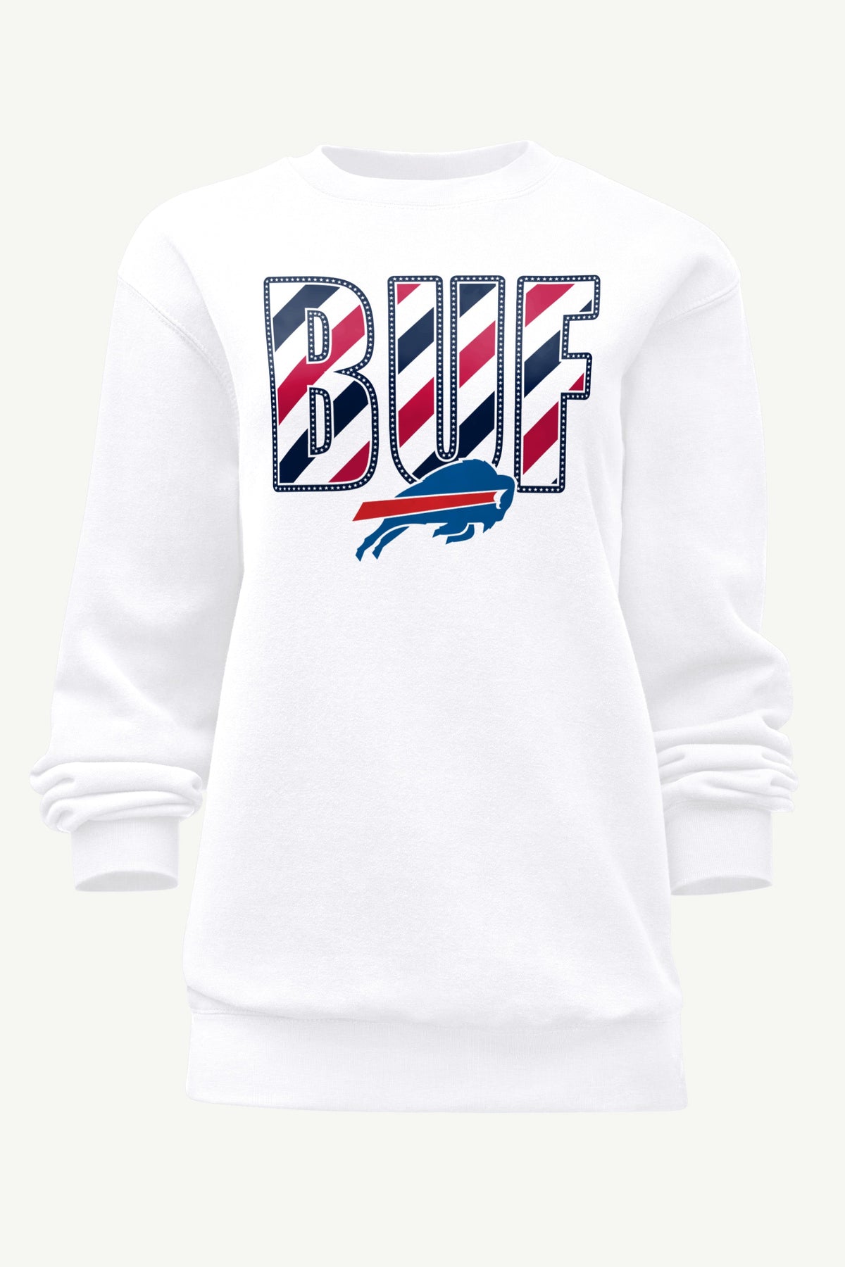 Starter Latest | WOMENS BUFFALO BILLS STARS AND STRIPES SWEATSHIRT