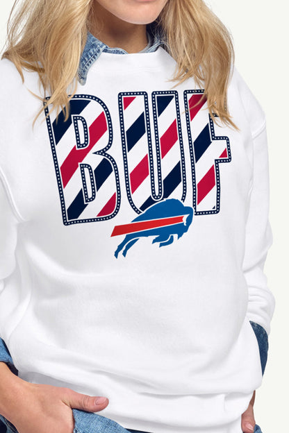 Starter Latest | WOMENS BUFFALO BILLS STARS AND STRIPES SWEATSHIRT
