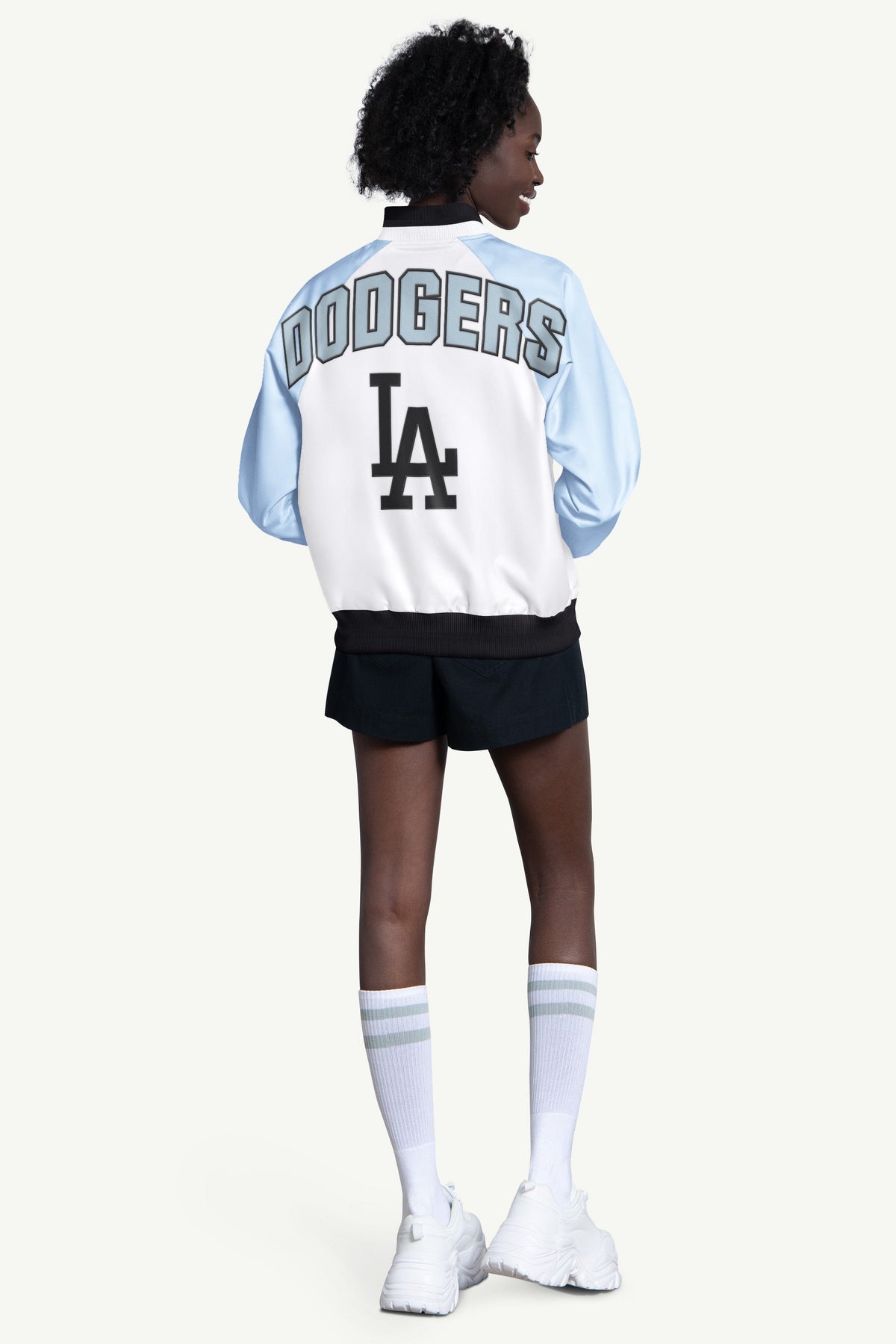 Starter Top Pick | WOMENS LOS ANGELES DODGERS BLITZ VARSITY JACKET