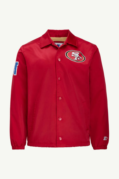 Starter Exclusive | MENS SAN FRANCISCO 49ERS COACHES JACKET
