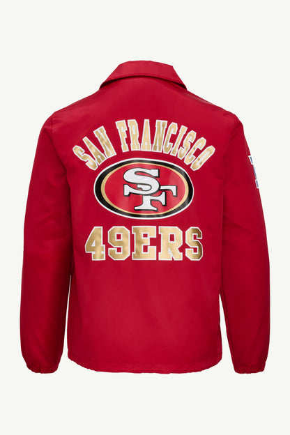 Starter Exclusive | MENS SAN FRANCISCO 49ERS COACHES JACKET