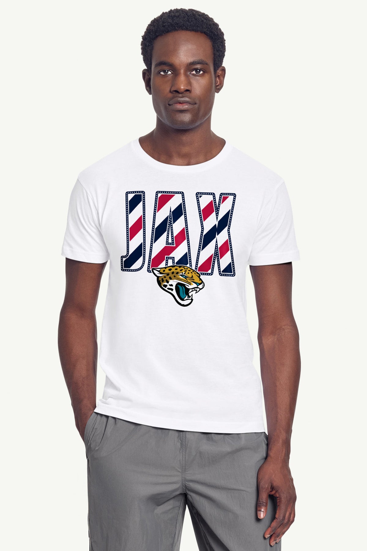 Starter Everyday | MENS JACKSONVILLE JAGUARS STARS AND STRIPES T SHIRT
