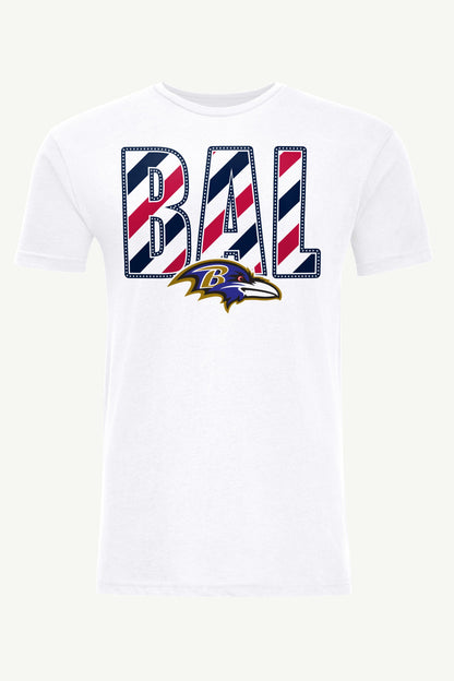 Starter Latest | MENS BALTIMORE RAVENS STARS AND STRIPES T SHIRT