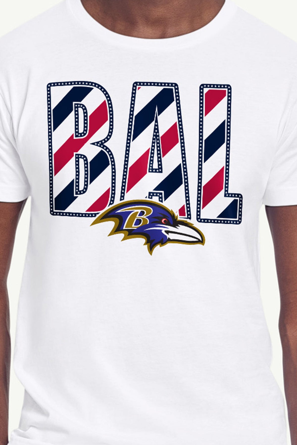 Starter Latest | MENS BALTIMORE RAVENS STARS AND STRIPES T SHIRT