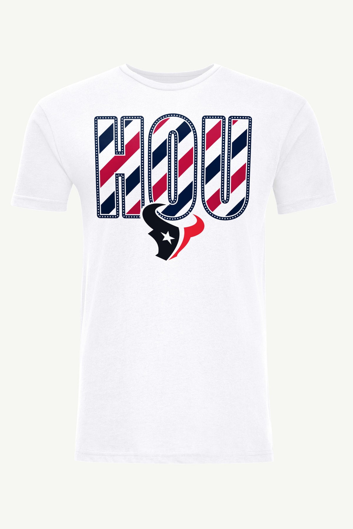 Starter Discount | MENS HOUSTON TEXANS STARS AND STRIPES T SHIRT
