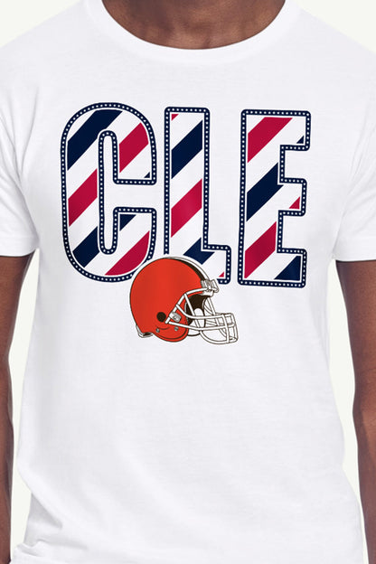 Starter Trusted | MENS CLEVELAND BROWNS STARS AND STRIPES T SHIRT