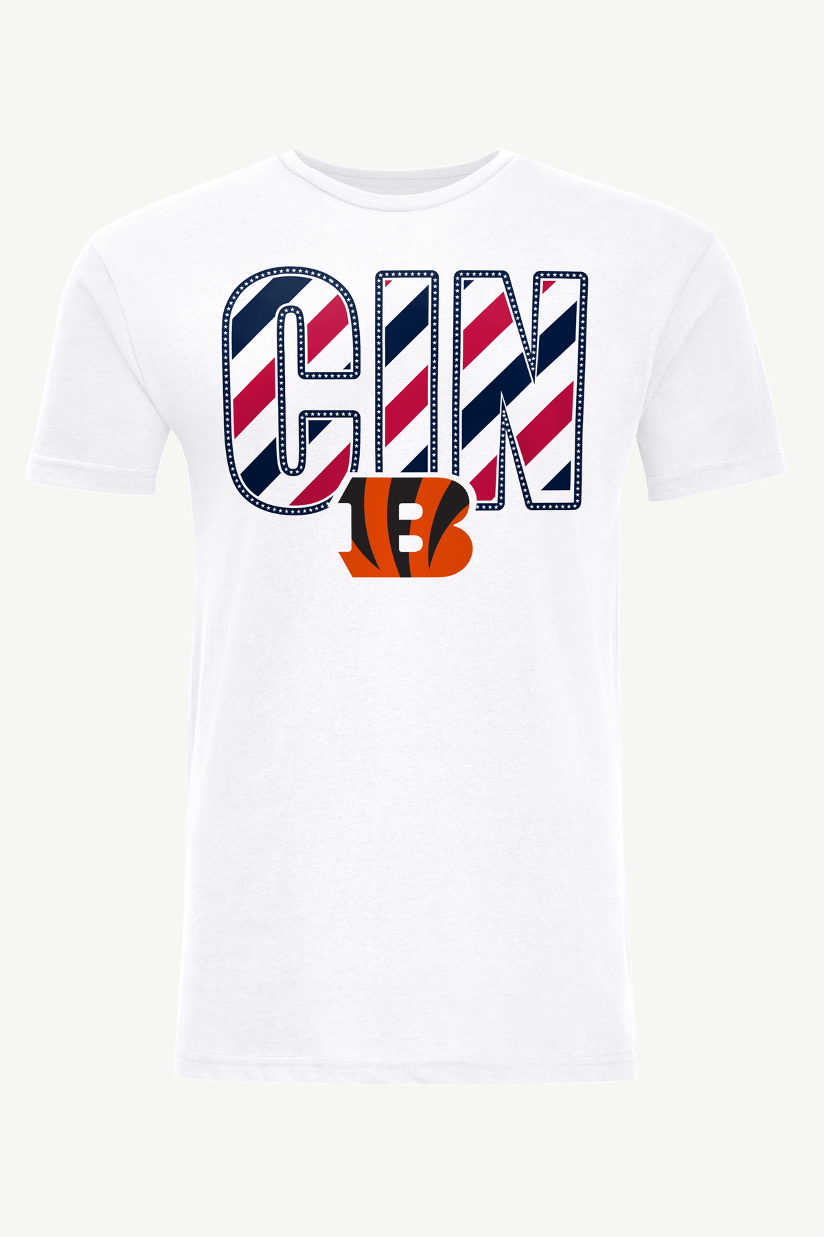 Starter Everyday | MENS CINCINNATI BENGALS STARS AND STRIPES T SHIRT