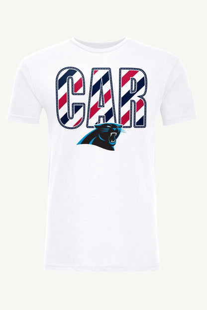 Starter Latest | MENS CAROLINA PANTHERS STARS AND STRIPES T SHIRT