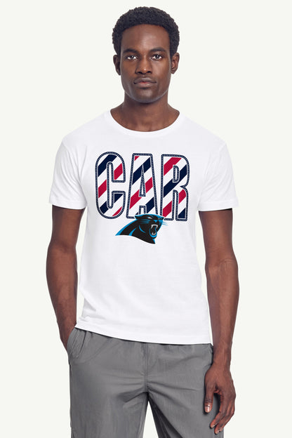 Starter Latest | MENS CAROLINA PANTHERS STARS AND STRIPES T SHIRT