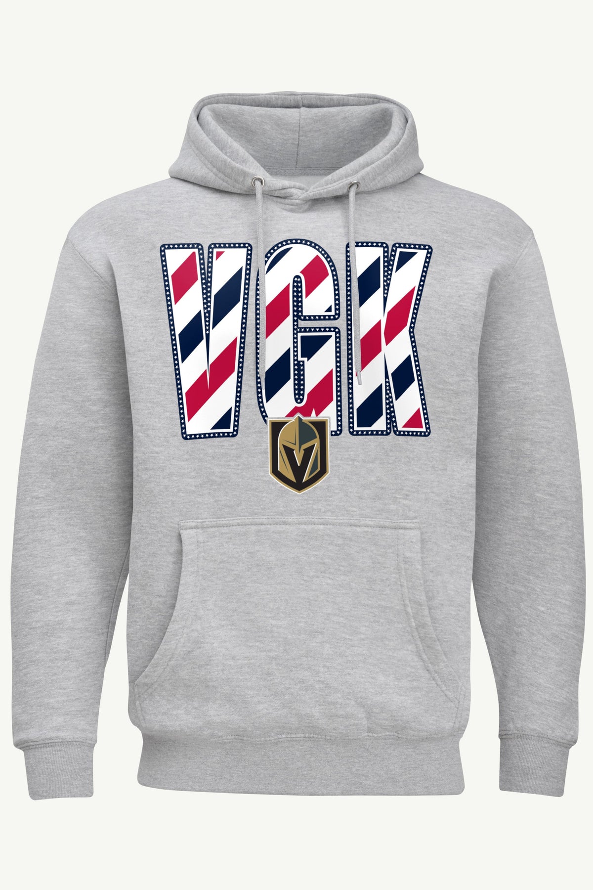 Starter Recommended | MENS VEGAS GOLDEN KNIGHTS STARS AND STRIPES HOODIE