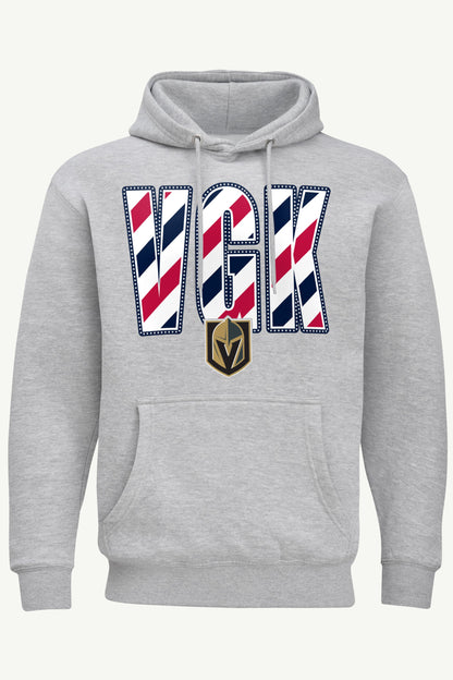 Starter Recommended | MENS VEGAS GOLDEN KNIGHTS STARS AND STRIPES HOODIE