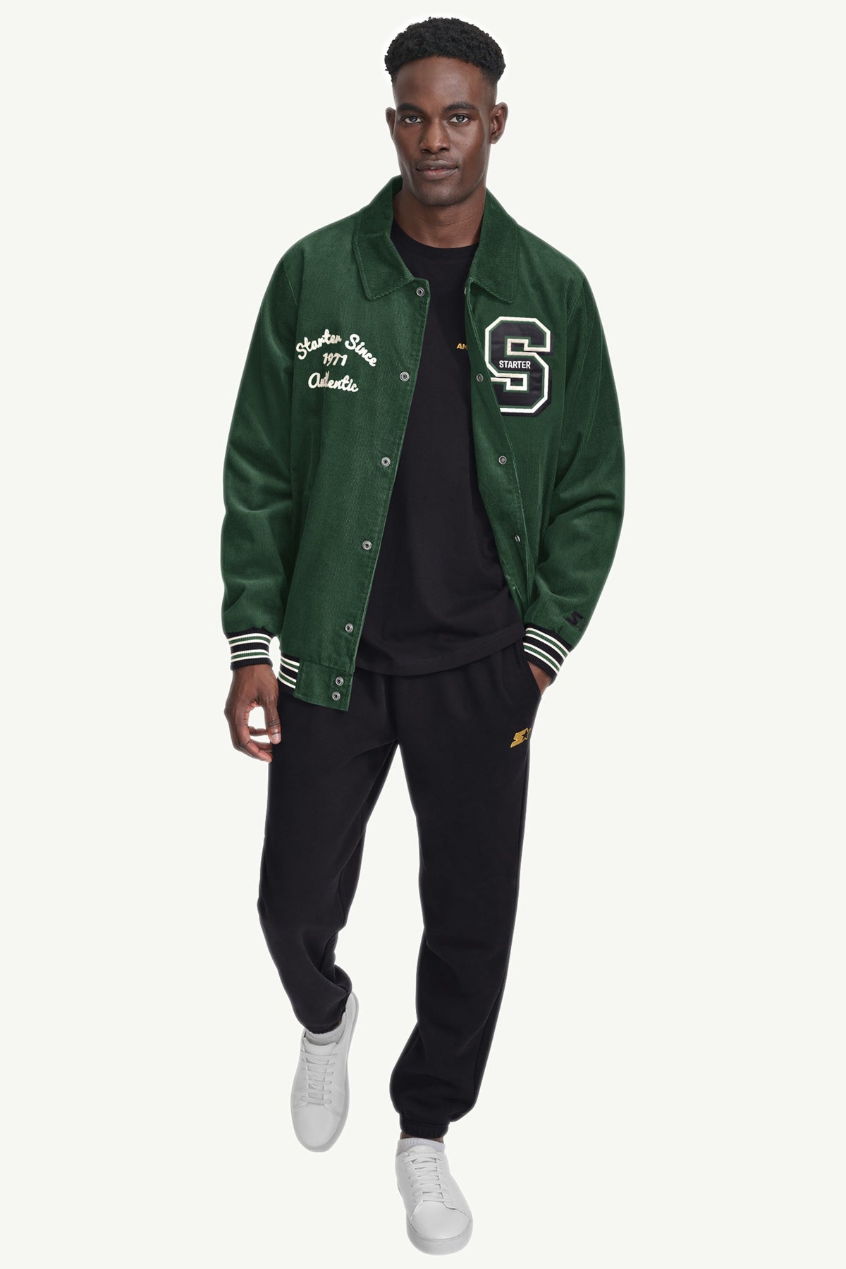Starter Deals | MENS STARTER CORDUROY VARSITY JACKET