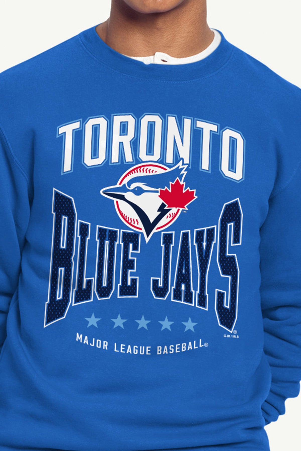 Starter Classic | MENS TORONTO BLUE JAYS CENTER SQUEEZE SWEATSHIRT