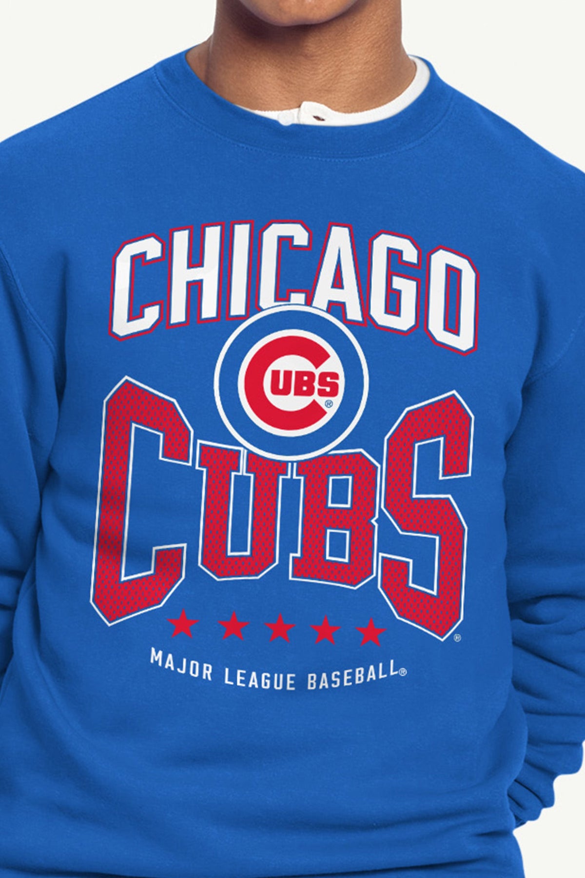 Starter Quality | MENS CHICAGO CUBS CENTER SQUEEZE SWEATSHIRT