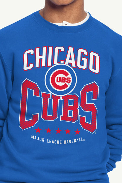 Starter Quality | MENS CHICAGO CUBS CENTER SQUEEZE SWEATSHIRT