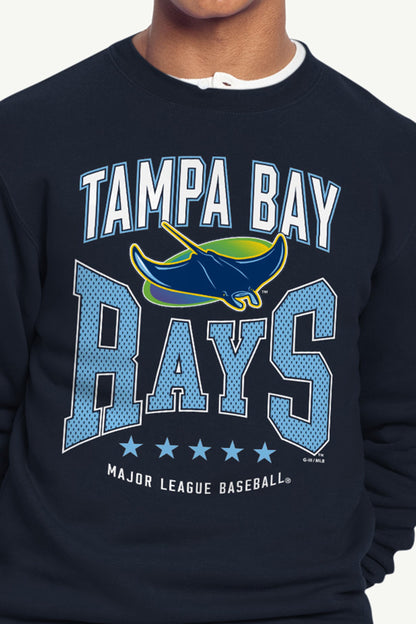 Starter Sale | MENS TAMPA BAY RAYS CENTER SQUEEZE SWEATSHIRT