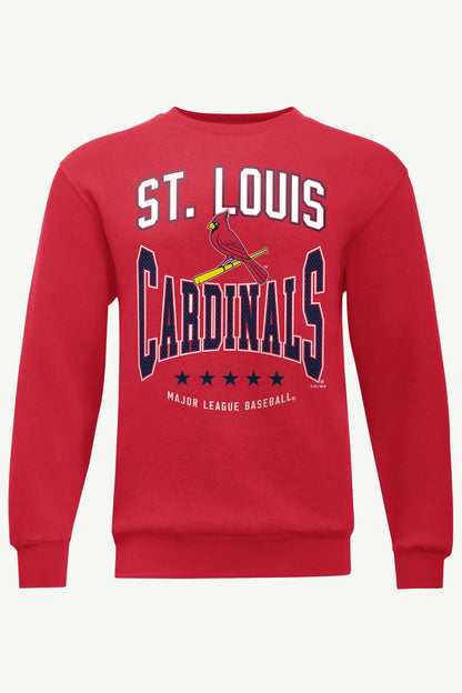 Starter Quality | MENS ST. LOUIS CARDINALS CENTER SQUEEZE SWEATSHIRT