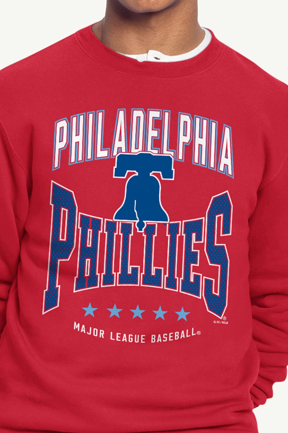 Starter Special Offer | MENS PHILADELPHIA PHILLIES CENTER SQUEEZE SWEATSHIRT