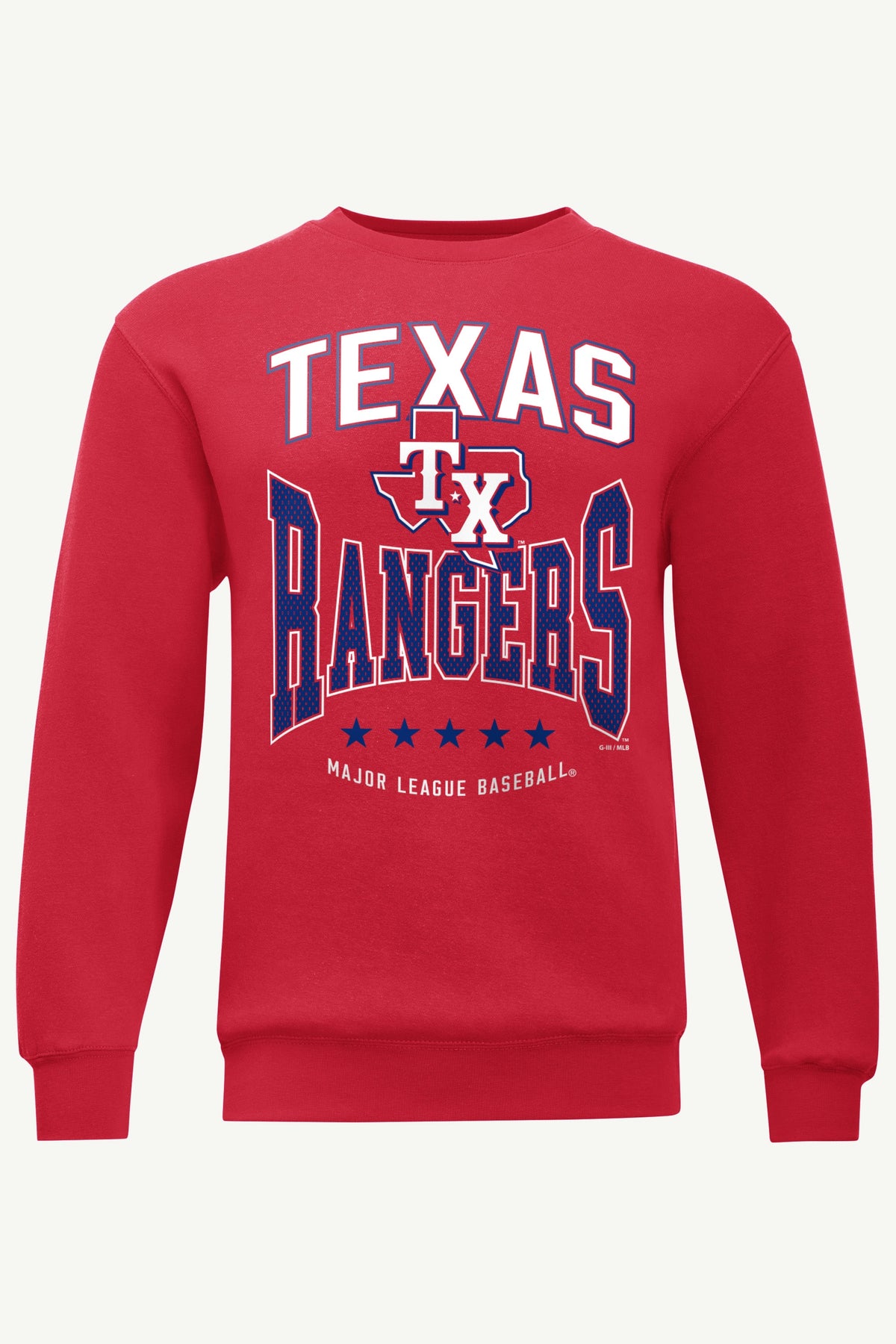 Starter Recommended | MENS TEXAS RANGERS CENTER SQUEEZE SWEATSHIRT