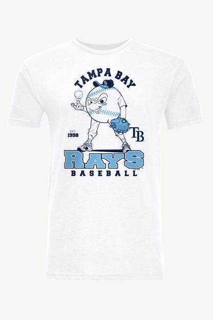 Starter Great Value | MENS TAMPA BAY RAYS BASEBALL CHARACTER SHORT SLEEVE T SHIRT