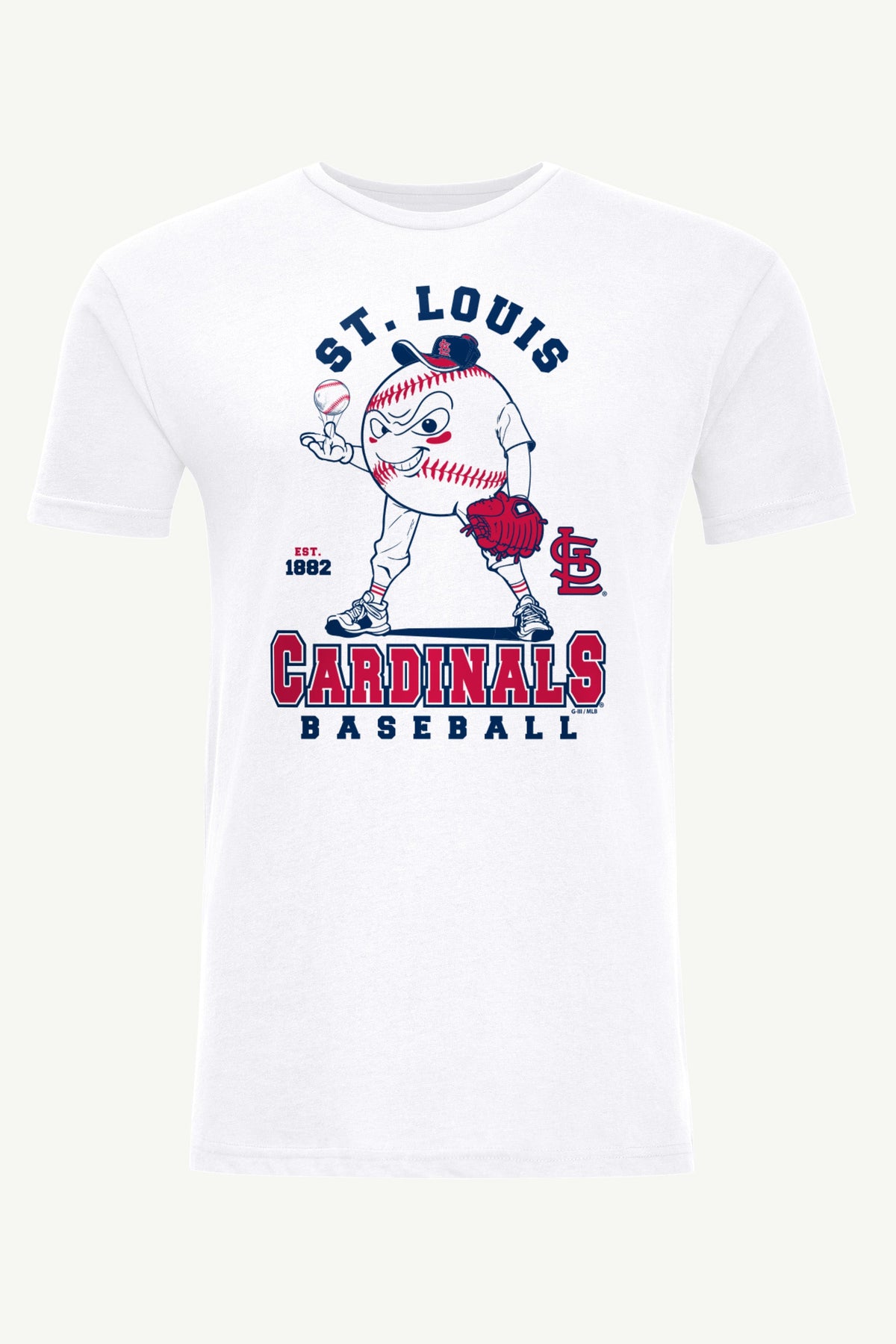 Starter Quality | MENS ST. LOUIS CARDINALS  BASEBALL CHARACTER SHORT SLEEVE T SHIRT