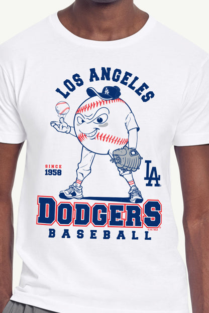 Starter Exclusive | MENS LOS ANGELES DODGERS BASEBALL CHARACTER SHORT SLEEVE T SHIRT