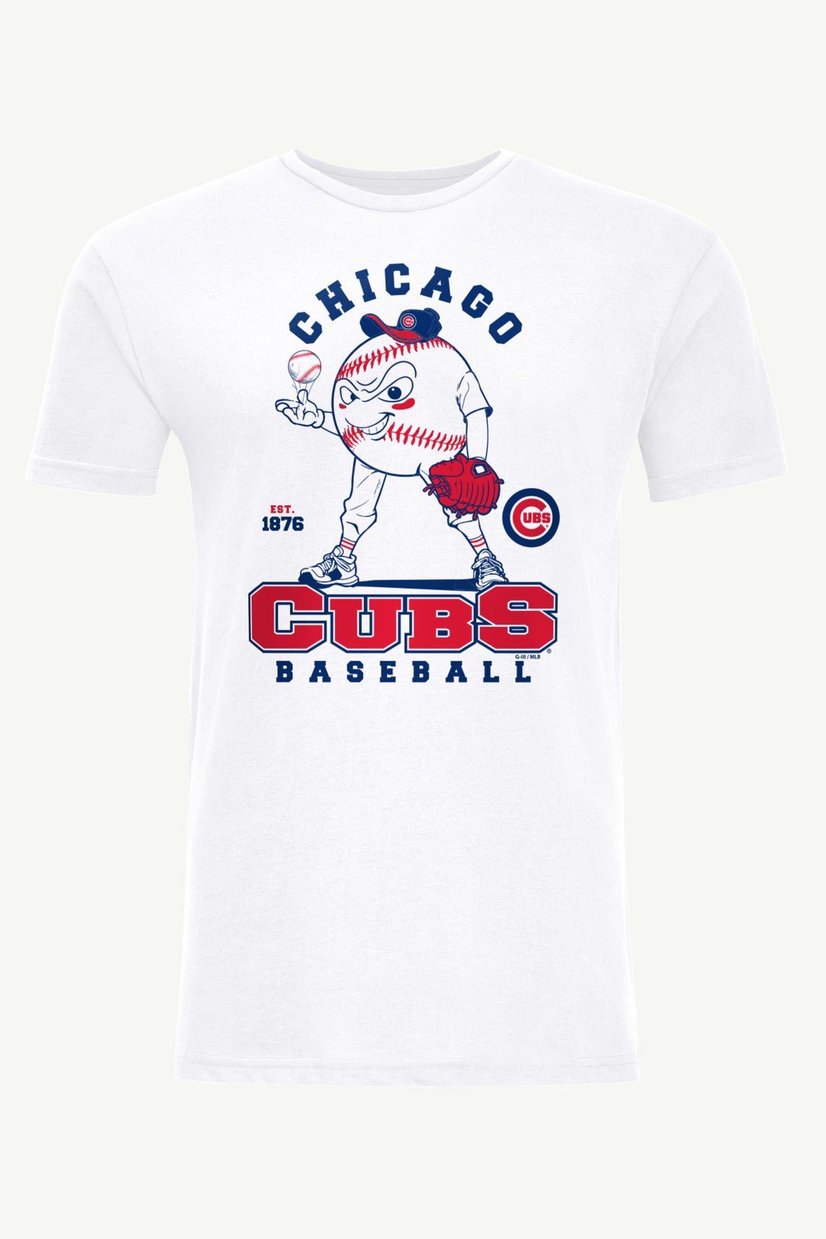 Starter Trusted | MENS CHICAGO CUBS BASEBALL CHARACTER SHORT SLEEVE T SHIRT