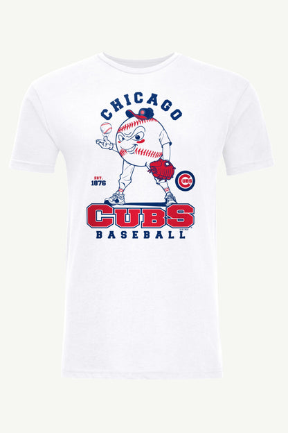 Starter Trusted | MENS CHICAGO CUBS BASEBALL CHARACTER SHORT SLEEVE T SHIRT