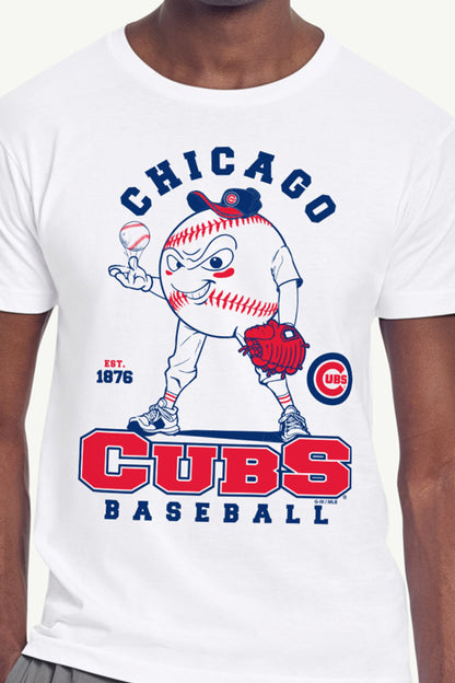 Starter Trusted | MENS CHICAGO CUBS BASEBALL CHARACTER SHORT SLEEVE T SHIRT