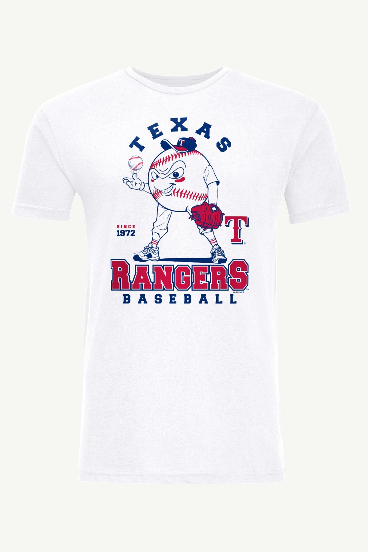 Starter Value | MENS TEXAS RANGERS BASEBALL CHARACTER SHORT SLEEVE T SHIRT