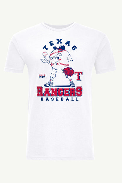 Starter Value | MENS TEXAS RANGERS BASEBALL CHARACTER SHORT SLEEVE T SHIRT