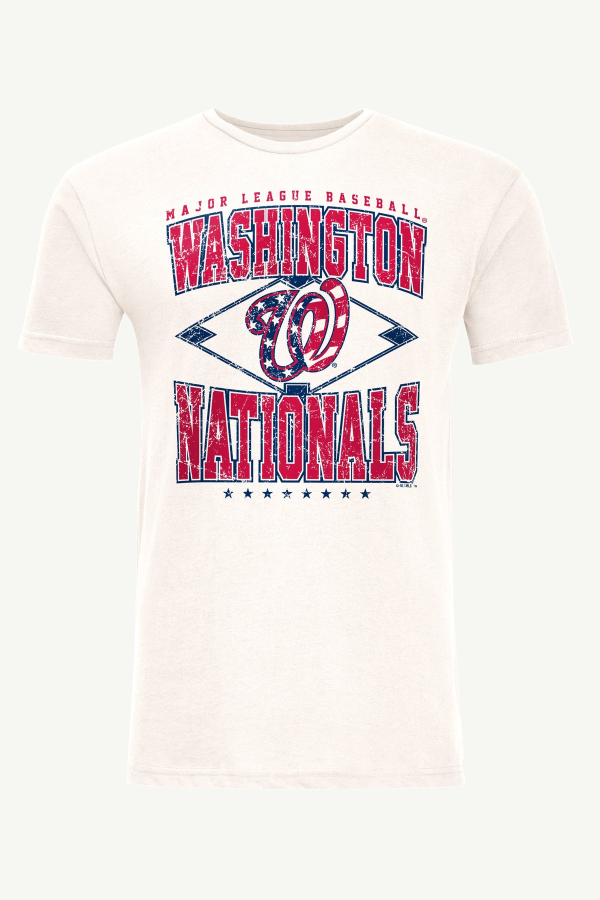 Starter Smart Buy | MENS WASHINGTON NATIONALS DISTRESSED COOPERSTOWN DIAMOND SHORT SLEEVE T SHIRT