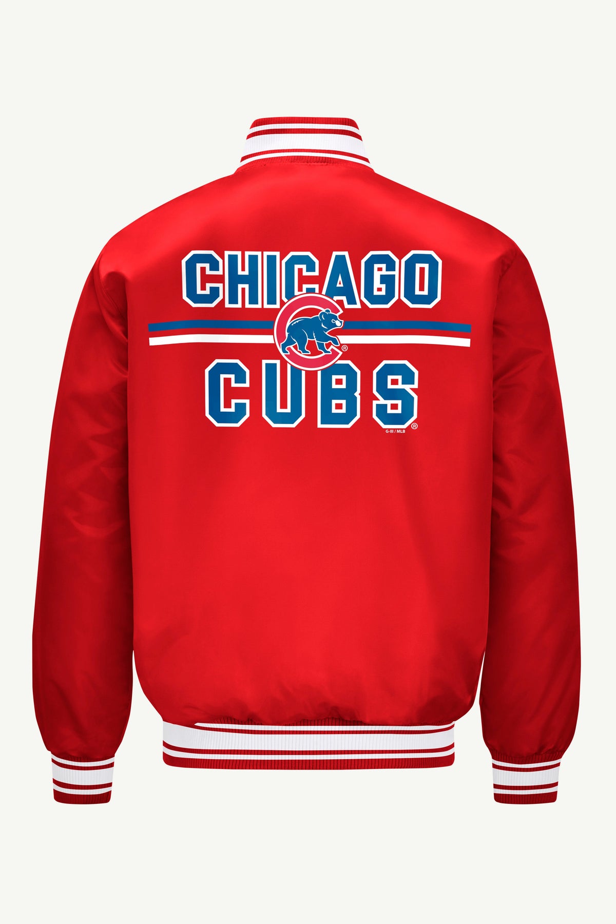 Starter Discount | MENS CHICAGO CUBS SATIN VARSITY JACKET
