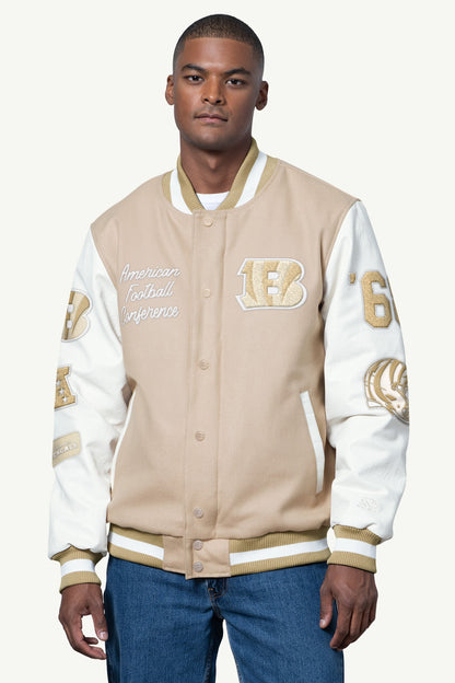 Starter Featured | MENS CINCINNATI BENGALS VARSITY JACKET
